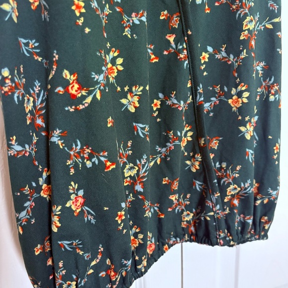 Willow & Root Floral Tank Top - Green - Picture 3 of 8